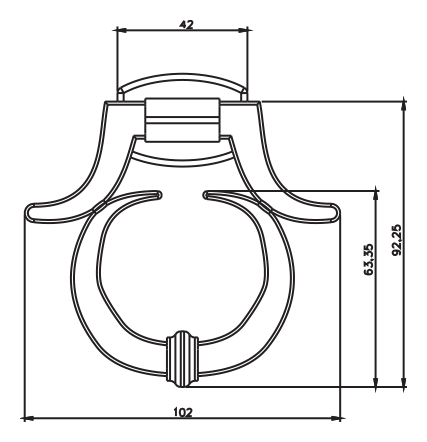 Kapı Tokmağı · 4100 — Teknik çizim