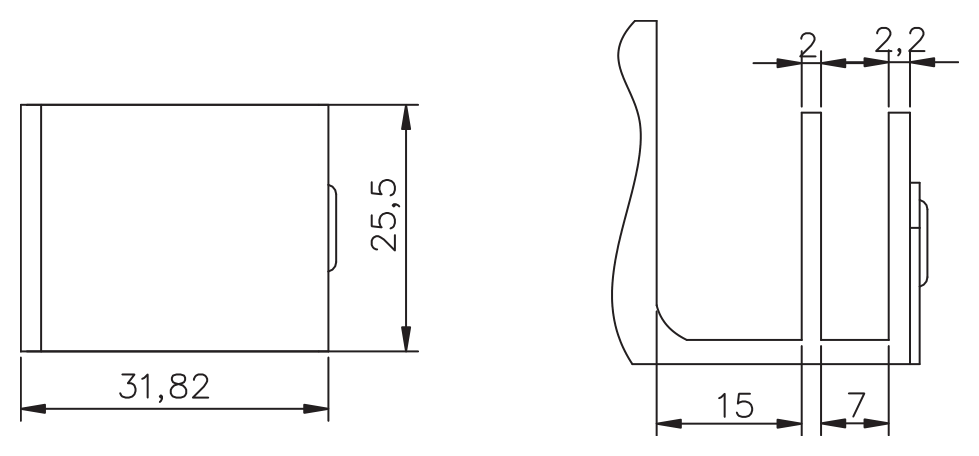 Cam Menteşesi Kulbu · 4109 — Teknik çizim