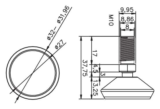 Boru Aksesuarı · 6109-08 — Teknik çizim