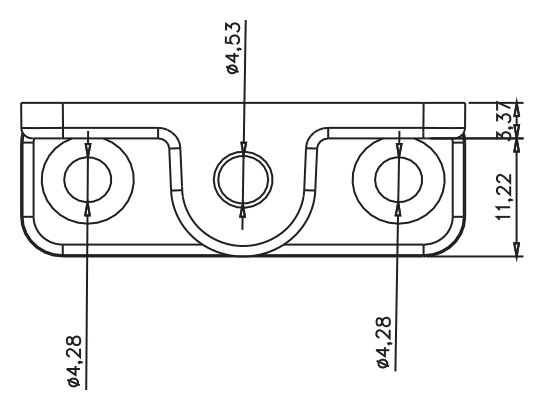 Büyük T Bağlantı · 6116 — Teknik çizim